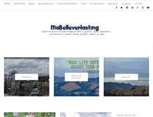 Tablet Screenshot of mabelleverlasting.com